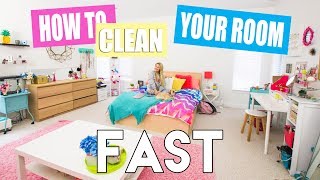 How to Clean Your Room FAST [upl. by Eilime]