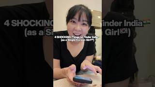 4 Shocking Things on Tinder India🇮🇳 as a Single Korean Girl 🇰🇷 [upl. by Barsky]