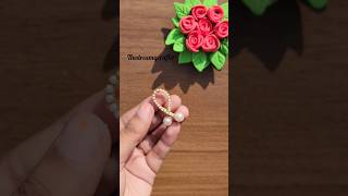 Diy Pearl Stone Chain Earrings 😱shortfeed pearlearrings trandingnowcrafteraditi youtubepartner [upl. by Imray390]