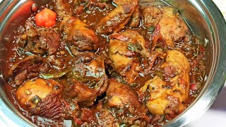 Jamaican Brown Stew Chicken for Christmas [upl. by Carlyn]