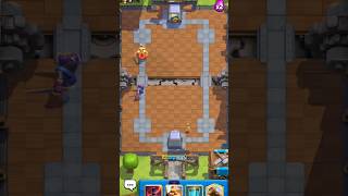 Golden Knight Vs Evolutions in Clash royale clashroyale supercell shorts [upl. by Fawn]