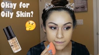 LA GIRL PRO FOUNDATION Review for Oily Skin [upl. by Oirom]