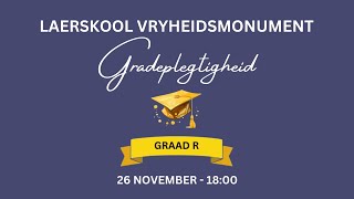 Graad R Gradeplegtigheid [upl. by Enogitna]