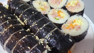 SUPER EASY KIMBAP RECIPE [upl. by Talich]