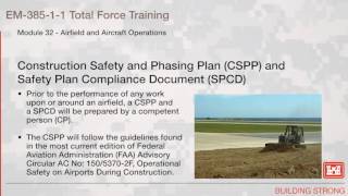 NAVFAC Safety Training Module 32 Airfield Operations [upl. by Elatia]