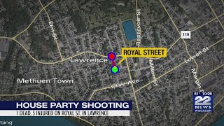 House party shooting in Lawrence [upl. by Darrin]