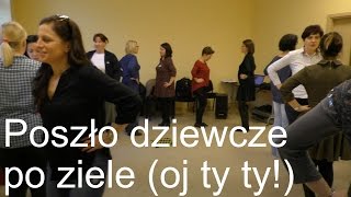 Poszło dziewcze po ziele Oj ty ty Wielkopolska [upl. by Antipus444]