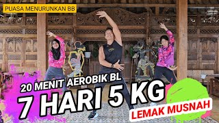 AEROBIK BL PENURUNAN BERAT BADAN DALAM 7 HARI [upl. by Euqinitram]