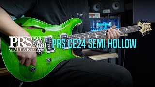 PRS CE24 Semi Hollow Demo  Thought About by Guitarist Sanghun Sin 신상훈 [upl. by Aynotak]