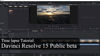 Time lapse tutorial using Davinci resolve 15 public beta quick stabilization method [upl. by Linkoski746]