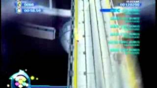 Sonic Colors SUPER SONIC gameplay Terminal Velocity act 1 [upl. by Ahsenat854]