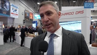 Leonardo DRS’ Coulter on Trophy Active Protection System Decision Future Growth [upl. by Suaeddaht]