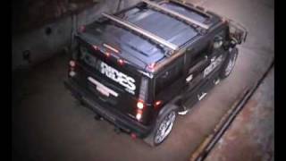 Pimped out Hummer H2 in Sweden [upl. by Alderman]