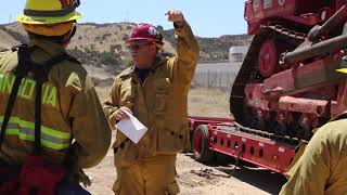 Laying Hose Near Dozers [upl. by Greyson733]