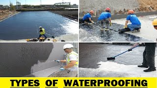 Types of Waterproofing [upl. by Mcdougall524]