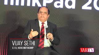 Vijay Sethi Chief Information Officer Hero MotoCorp [upl. by Hubie]