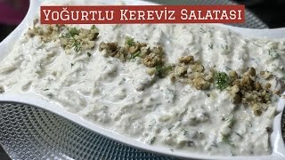 Yoğurtlu Kereviz Salatası Tarifi  Naciye Kesici  Yemek Tarifleri [upl. by Shaughn]