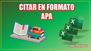 Cómo citar en Formato APA 2022 [upl. by Nomad]