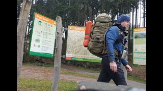 Wanderung Diemelsteig von D1 Heringhausen nach D3 Rhenequelle 06042022 Crossfire DG 16 Rucksack [upl. by Franck]