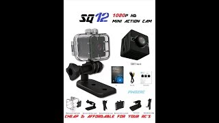 SQ12 Cheap amp Affordable 1080p HD action Camera [upl. by Goode]