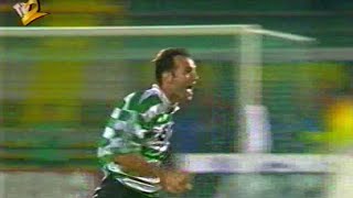 08J  Sporting  2 x Marítimo  0 de 19951996 [upl. by Ahsino]