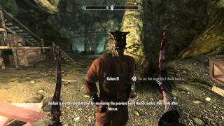 HD Lets Play Skyrim 244 Brinewater Grotto [upl. by Lletnahc477]