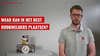 Waar kan ik het best rookmelders plaatsen [upl. by Terrene]