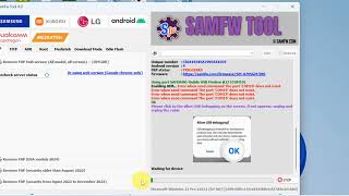 SAMSUNG A70 FRP BYPASS SAMFW TOOL [upl. by Ashling]