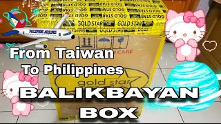 My Balikbayan Box Ready to pickup goldstar balikbayanbox philippines taiwan ofw [upl. by Ati]