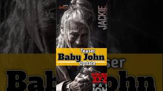 Baby John Teaser Update🔥  shrots moviedekho babyjohn [upl. by Tezile]