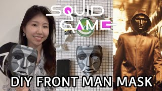 DIY THE SQUID GAME MASK  Front man mask squidgame netflix 오징어게임 [upl. by Natehc]