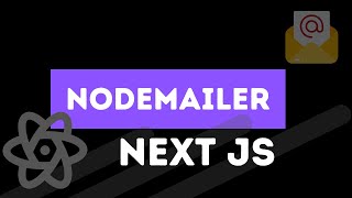 Nodemailer setup on next js project [upl. by Aremmat]