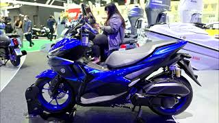 2024 Yamaha Aerox 155 ABS Version Race Blue [upl. by Trueman]