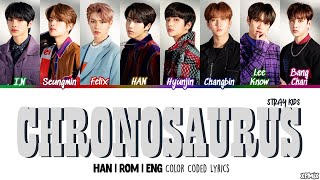 OT8 VER Stray Kids 스트레이 키즈  Chronosaurus Color Coded HanRomEng Lyrics [upl. by Auohc]