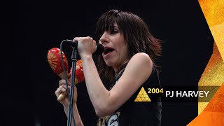 PJ Harvey  Good Fortune Glastonbury 2004 [upl. by Eceined]