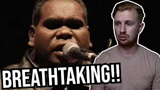 Geoffrey Gurrumul Yunupingu  Wiyathul Live  AUSTRALIAN MUSIC REACTION [upl. by Callida168]