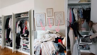 Ich miste meinen Kleiderschrank aus vlog Hannah [upl. by Aniarrol]