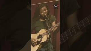 Calgary woman shocked to see Tracy Chapman playing her guitar at the Grammys 🎸 [upl. by Martina]