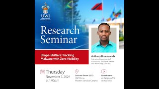 Shape Shifters Tracking Malware with Zero Visibility  Research Seminar [upl. by Neerod]