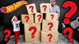 8 CAIXAS MISTERIOSAS DA HOT WHEELS Unboxing de Brinquedos da Mattel [upl. by Olleina]