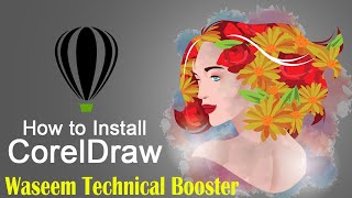 How to Install Corel Draw X6 With Keygen Step By Step  CorelDraw  कोरेल ड्रा कैसे इंस्टाल करे [upl. by Manwell98]