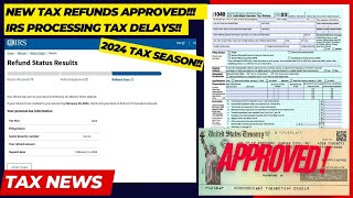 2024 IRS TAX REFUND UPDATE  New Refunds Released 570 Tax Holds ID Verification Refund Freeze [upl. by Clerc]