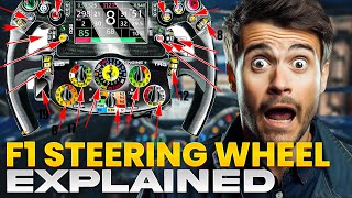 A Formula 1 Steering Wheel Explained 🏎️ f1 formulaone formula1 f1steeringwheel [upl. by Wrench992]