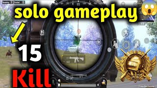 PUBG CONQUEROR😱SOLO GAMEPLAY [upl. by Sirois722]