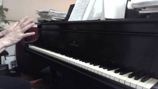 Piano Lesson excerpts Chopin Waltz in C minor Op 64 No 2 [upl. by Naeerb]