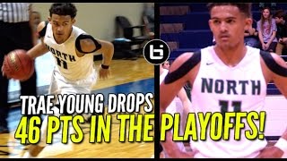 Trae Young Scores 46Pts In The Playoffs Full Highlights [upl. by Lavery]