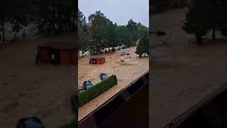 15092024  Stronie Śląskie Lower Silesian Voivodeship Poland  Massive flood after dam burst [upl. by Mairem]