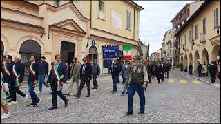 Raduno degli alpini della provincia di Pavia a Broni [upl. by Aiuqcaj]