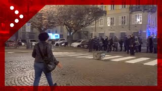 Torino auto distrutte dagli anarchici La rabbia degli abitanti [upl. by Lincoln]