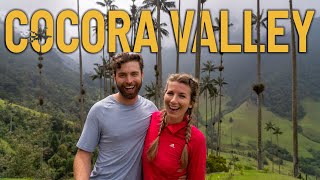 MAGICAL hike in COCORA VALLEY  Salento Colombia  Quindio tallest palm trees in the world [upl. by Emelda87]